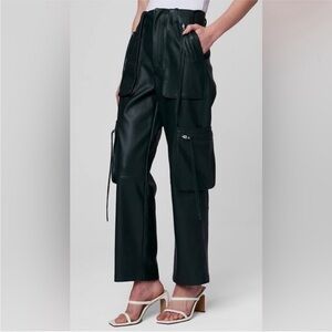 Blank NYC Baxter Vegan Leather Cargo Pants